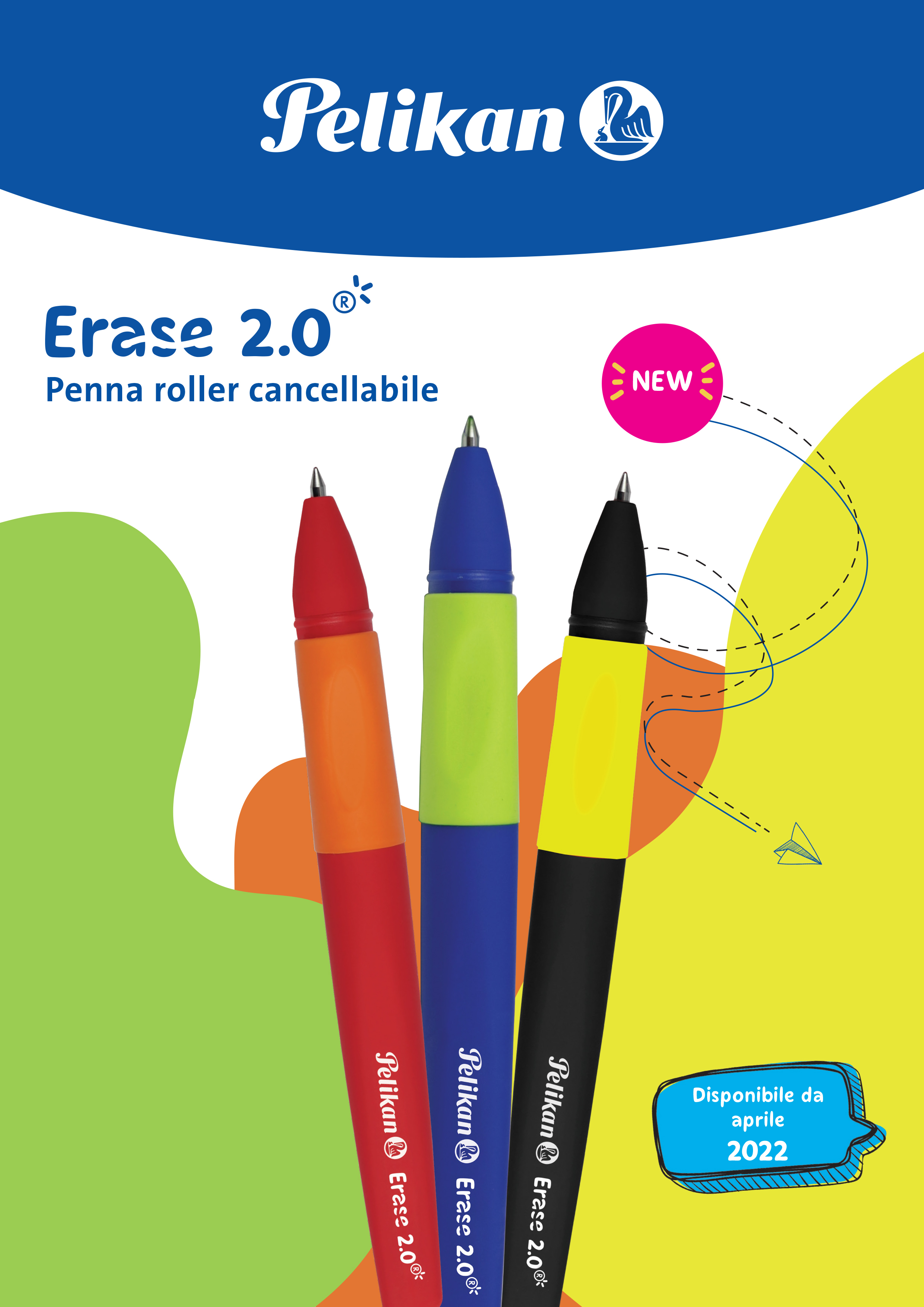 Penna gel cancellabile Erase 2.0 Pelikan