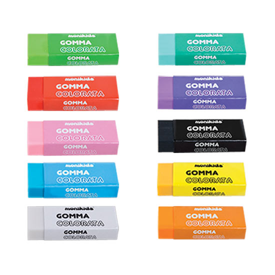 Multipack gomma crepla colorata 2mm - Guidi Cartoleria online